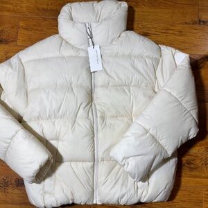 Noize Vegan Puffer Jacket NWT - Avalon - The Jilly Box - Ivory - Size Small